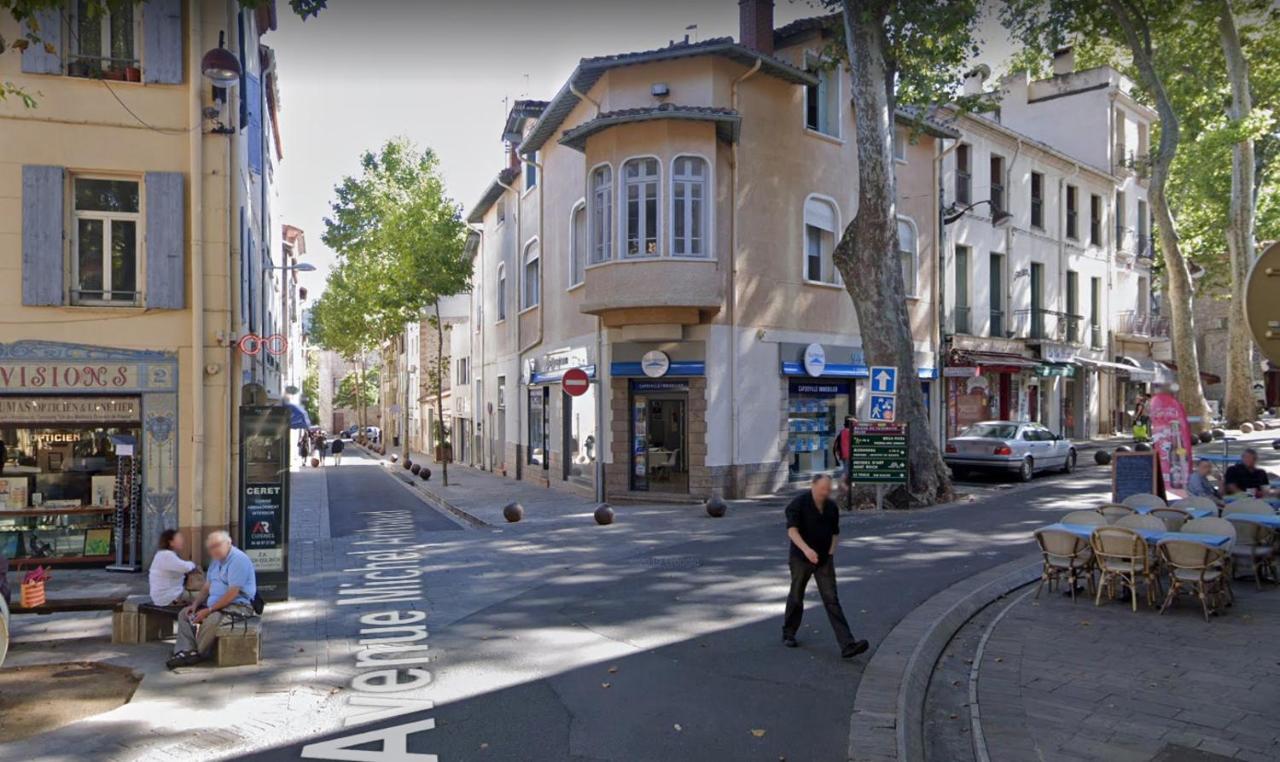 Le Refuge Ceretan, Grand Et Bel Appartement Mansarde En Plein Centre Bagian luar foto